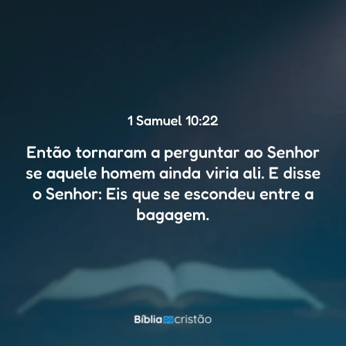 1 Samuel 10:22
