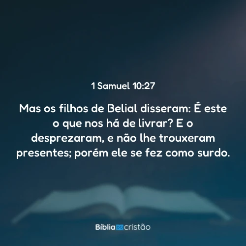1 Samuel 10:27