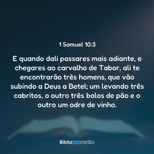 1 Samuel 10:3