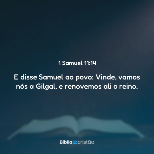 1 Samuel 11:14