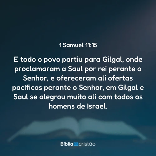 1 Samuel 11:15