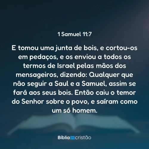 1 Samuel 11:7