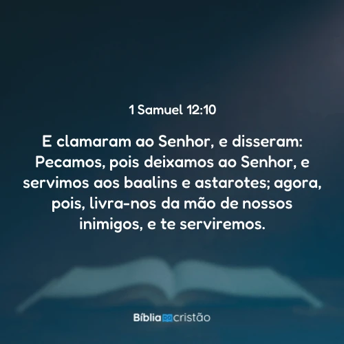 1 Samuel 12:10