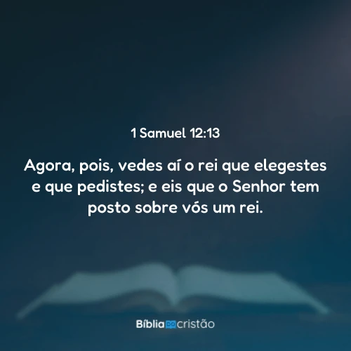 1 Samuel 12:13