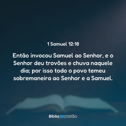 1 Samuel 12:18