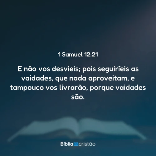 1 Samuel 12:21