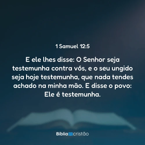 1 Samuel 12:5