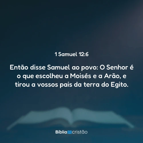 1 Samuel 12:6