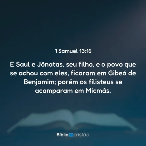 1 Samuel 13:16
