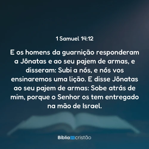 1 Samuel 14:12