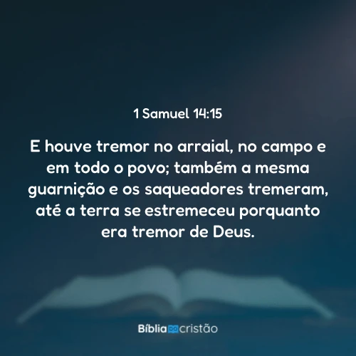 1 Samuel 14:15