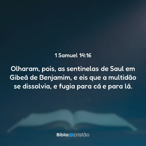 1 Samuel 14:16