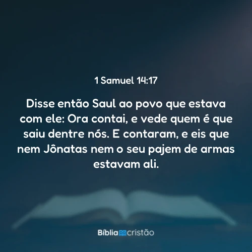 1 Samuel 14:17