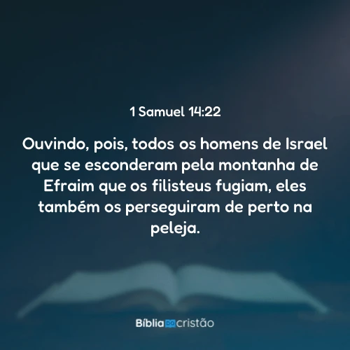 1 Samuel 14:22