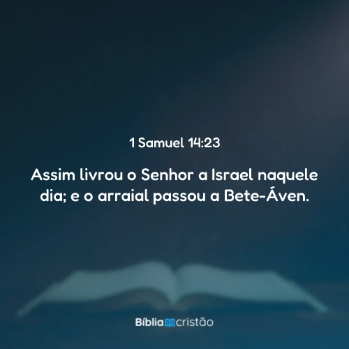 1 Samuel 14:23