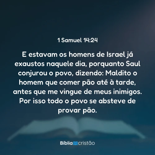 1 Samuel 14:24