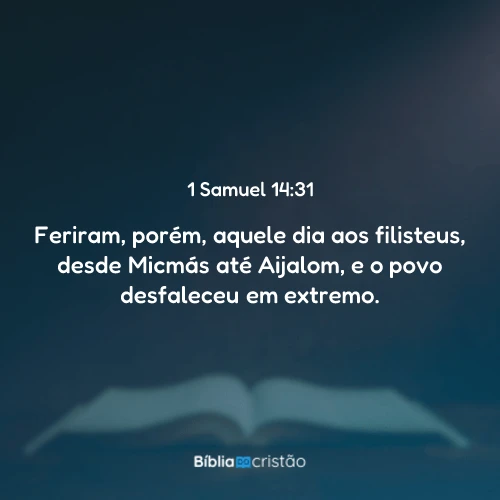 1 Samuel 14:31