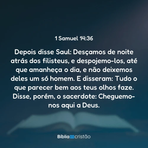 1 Samuel 14:36