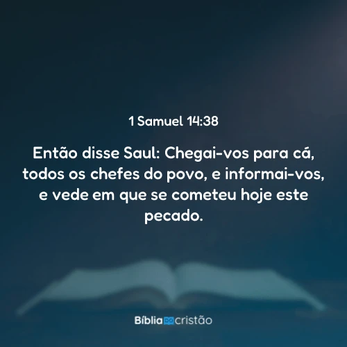 1 Samuel 14:38