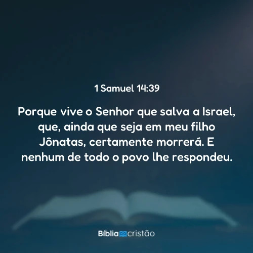 1 Samuel 14:39