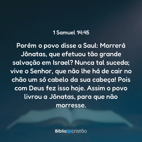 1 Samuel 14:45