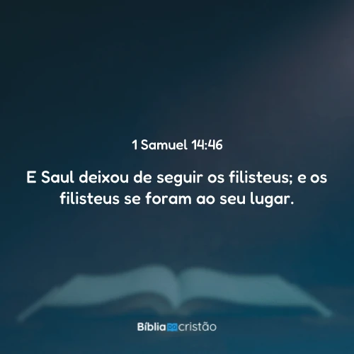 1 Samuel 14:46