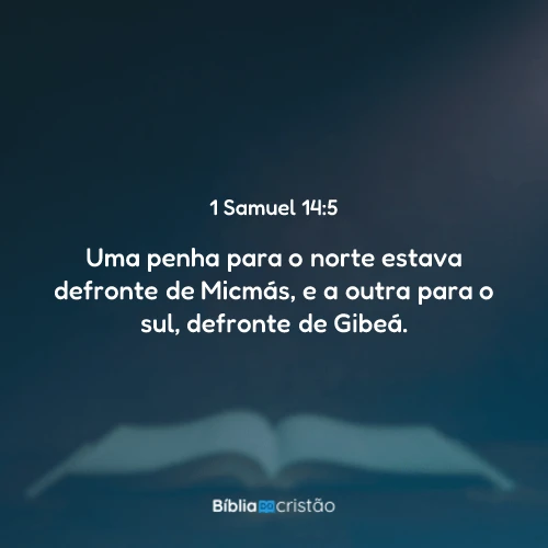 1 Samuel 14:5