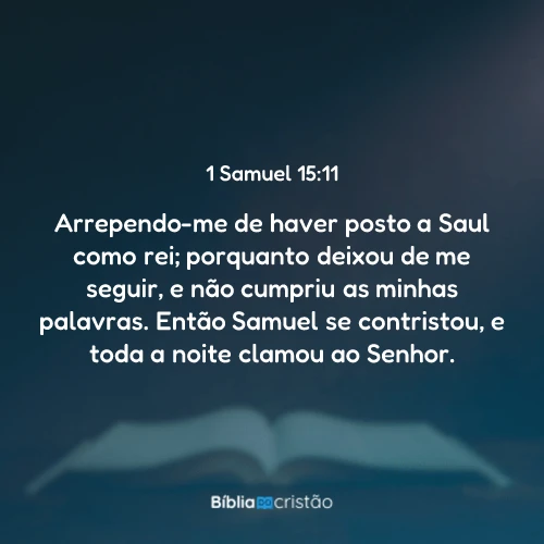 1 Samuel 15:11