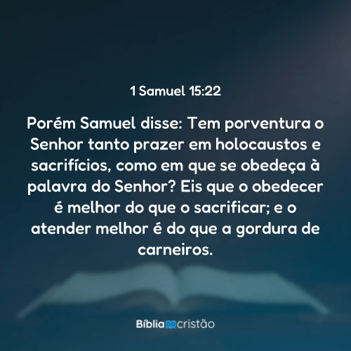 1 Samuel 15:22