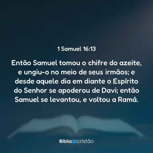 1 Samuel 16:13