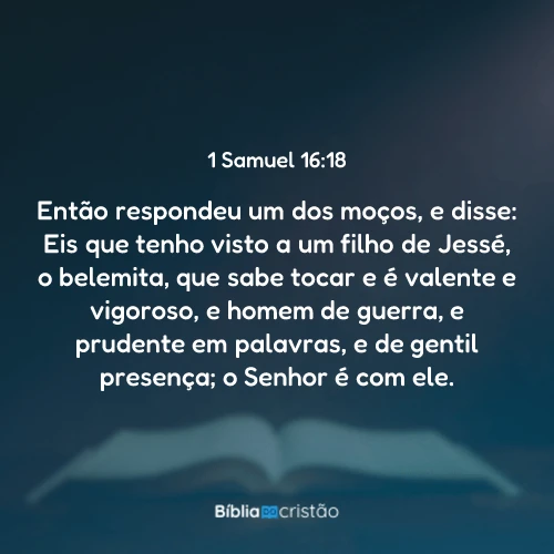 1 Samuel 16:18