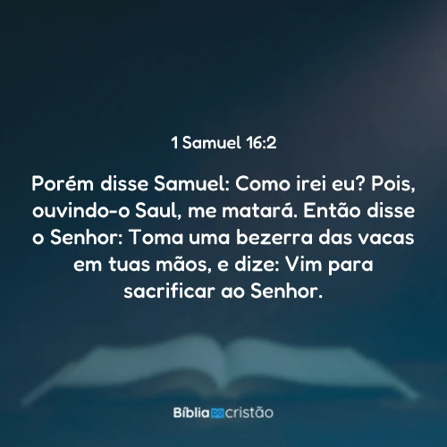 1 Samuel 16:2