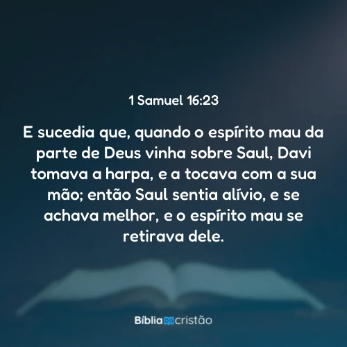1 Samuel 16:23