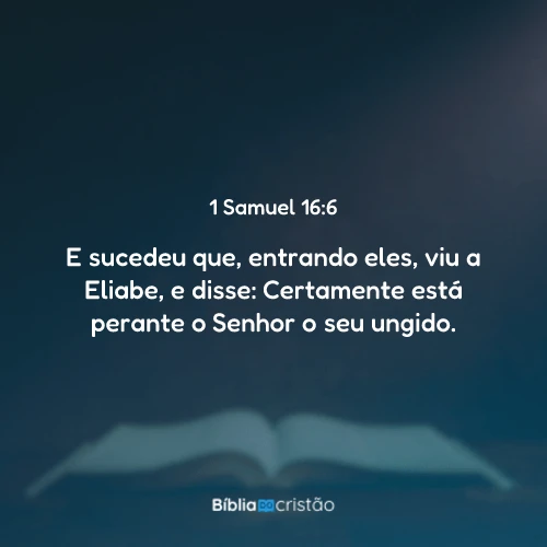 1 Samuel 16:6