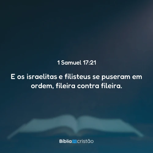1 Samuel 17:21