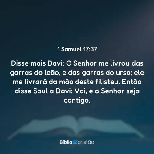 1 Samuel 17:37
