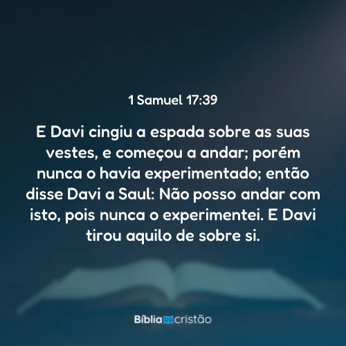 1 Samuel 17:39