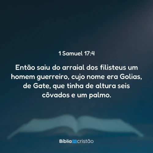 1 Samuel 17:4