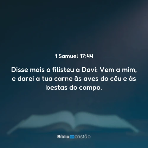 1 Samuel 17:44