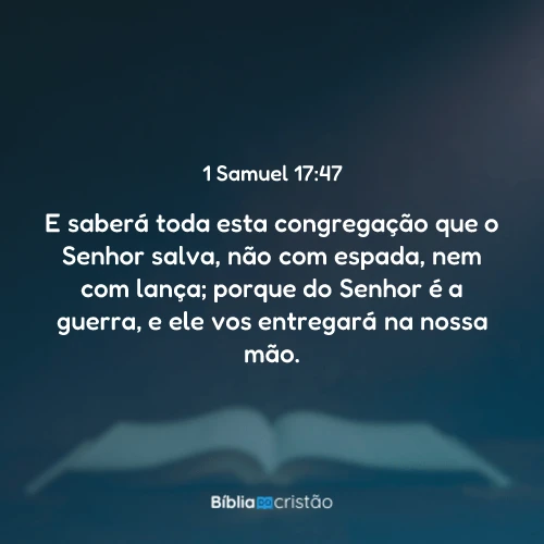 1 Samuel 17:47
