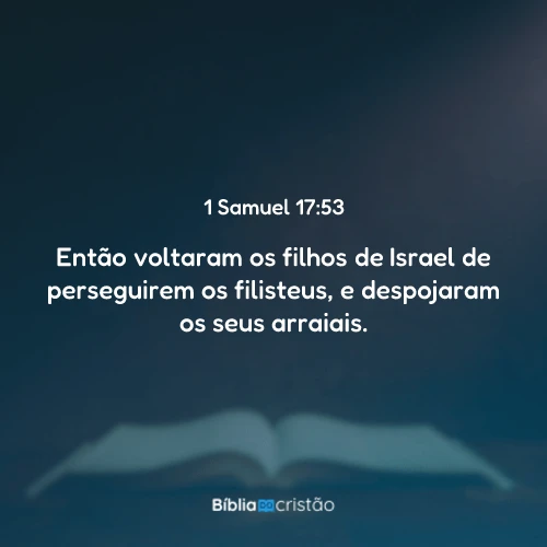 1 Samuel 17:53