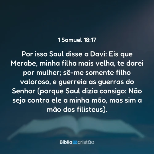 1 Samuel 18:17