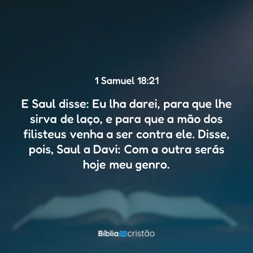 1 Samuel 18:21
