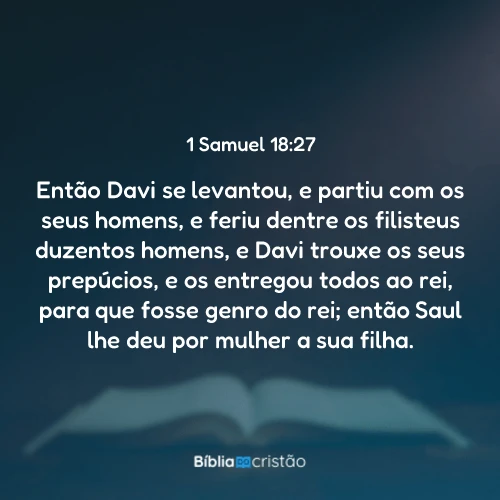 1 Samuel 18:27