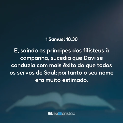 1 Samuel 18:30