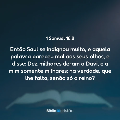 1 Samuel 18:8