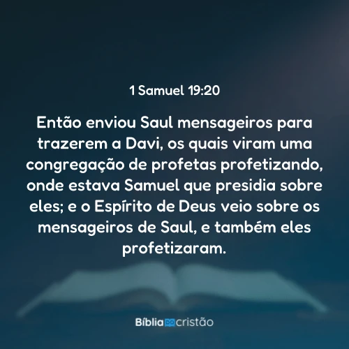 1 Samuel 19:20
