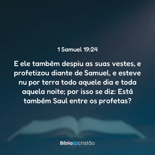 1 Samuel 19:24