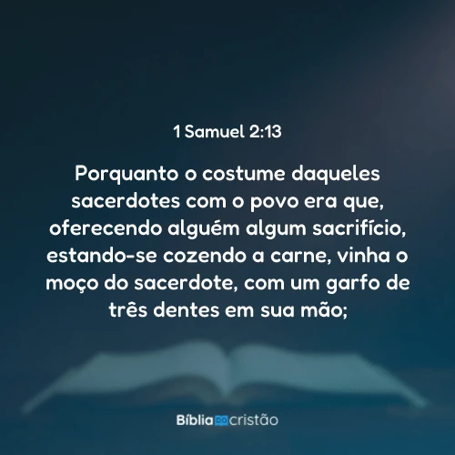 1 Samuel 2:13