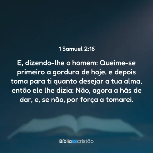 1 Samuel 2:16